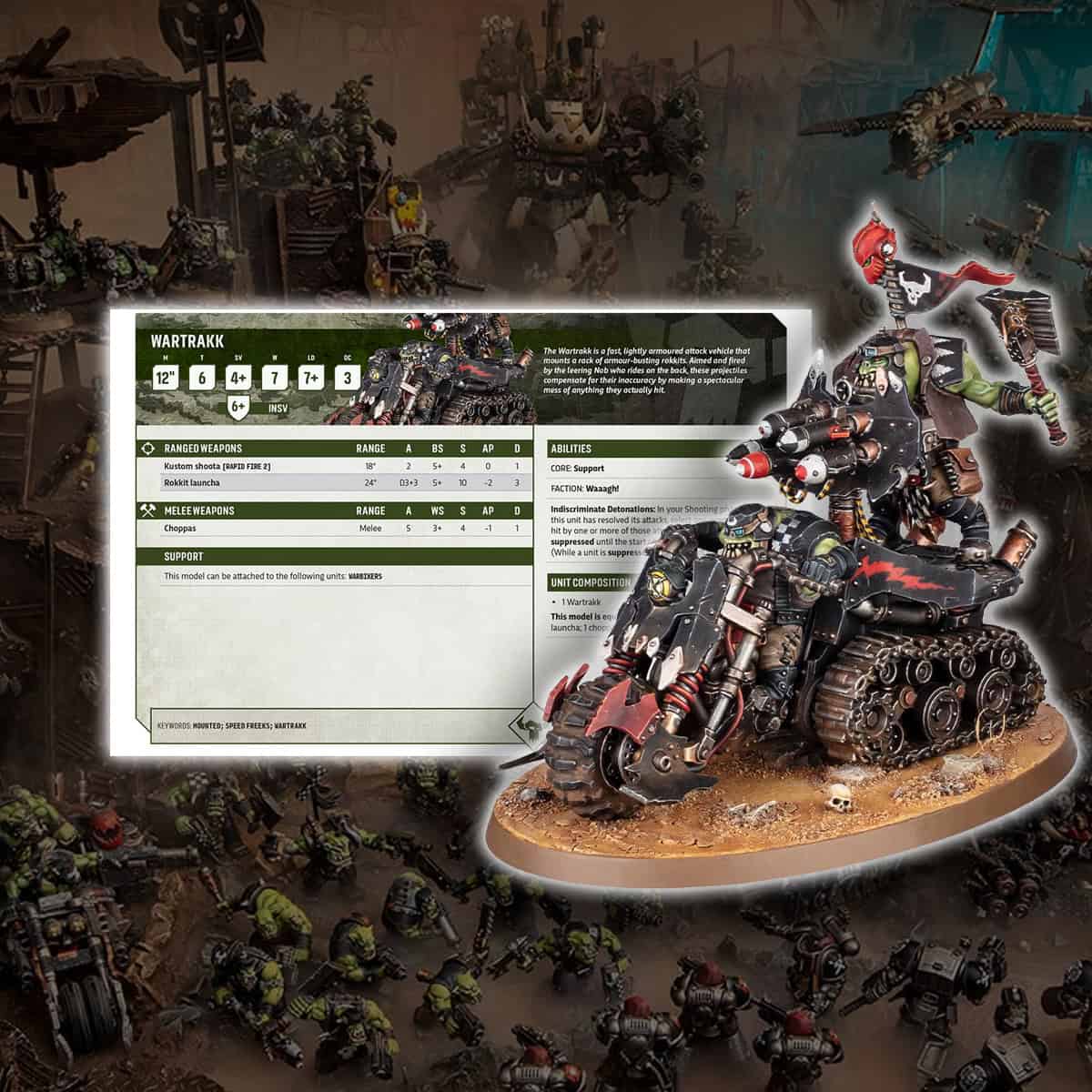 Wartrakk returns in Warhammer 40,000: Armageddon box with new rules