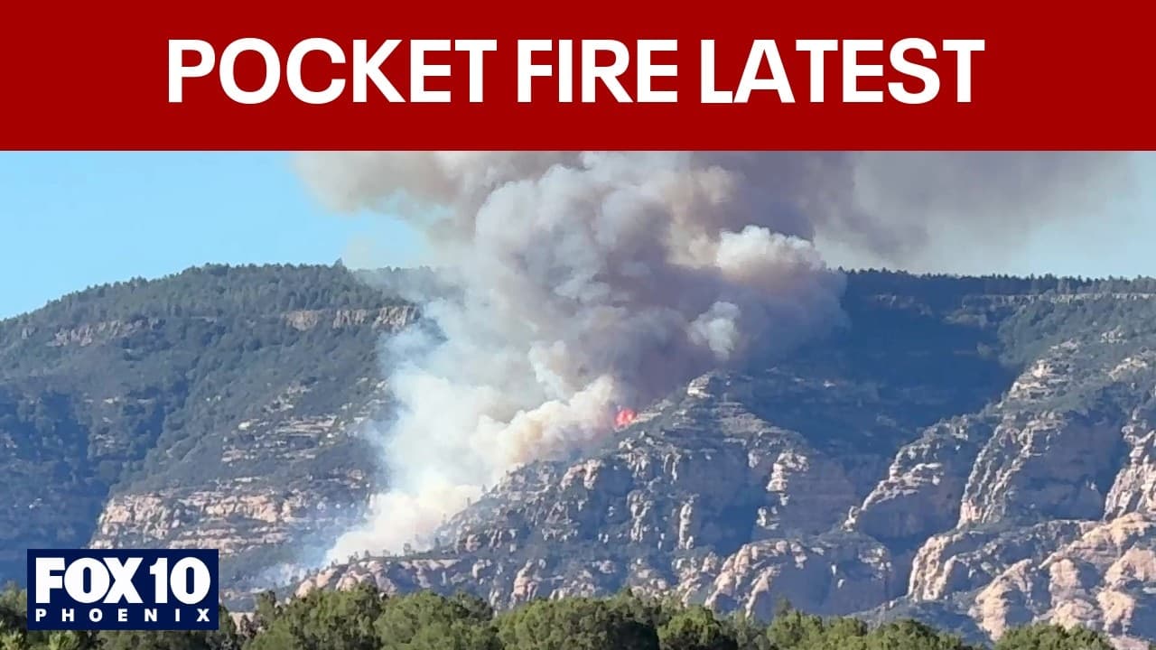 Pocket Fire closes Oak Creek Canyon routes near Sedona and Flagstaff