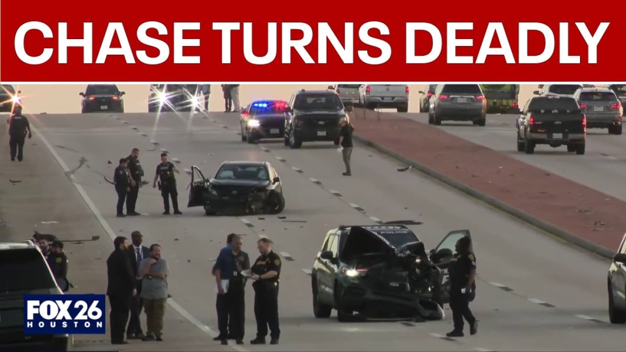 Police chase ends in fatal crash near Mission Bend, one dead