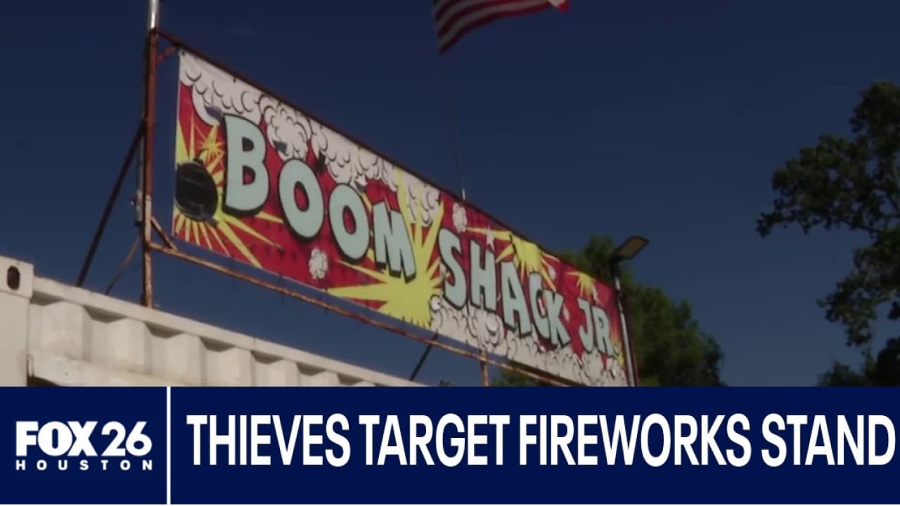 Fireworks stands in Huffman burglarized, $20,000 stolen before July 4