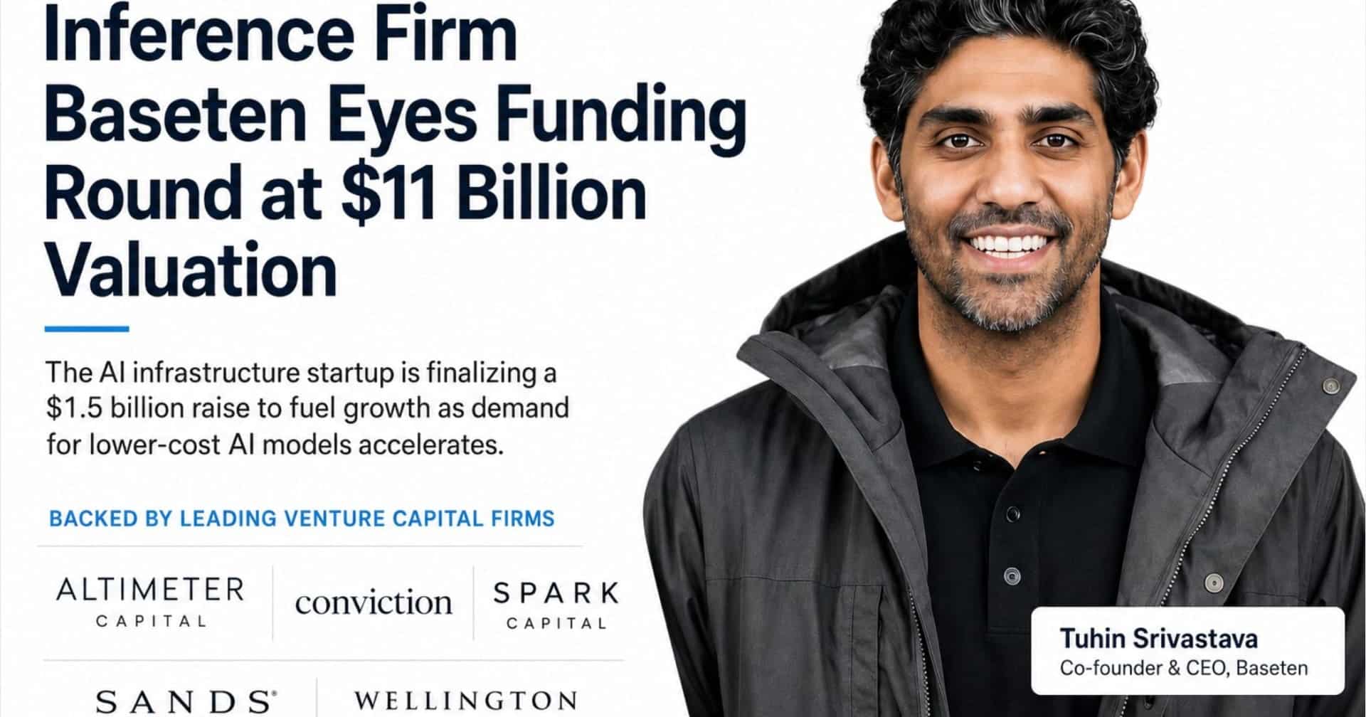 Baseten raises $1.5 billion as AI inference demand surges