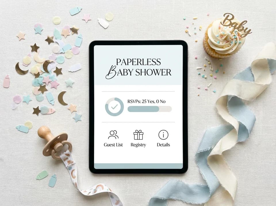 Best digital baby shower invitations in 2026