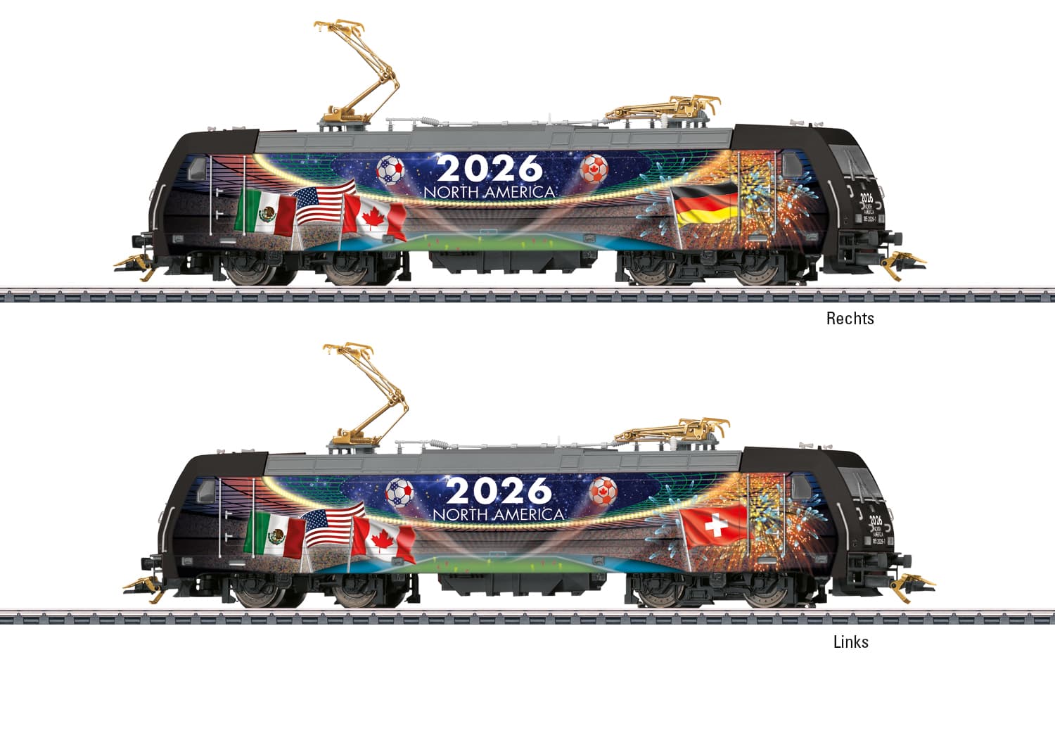 Märklin unveils BR185.2 North America 2026 locomotive in H0 and Z gauge