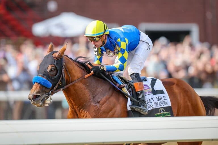 Napolian stuns Leicester, denying odds-on Pentonville in mile handicap