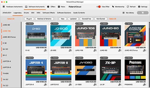 Roland Cloud Manager gets critical maintenance fixes, login and Rosetta updates