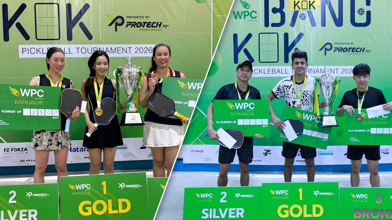India’s Athaaf Neema wins Bangkok Pickleball Tournament opener, Asian talent shines