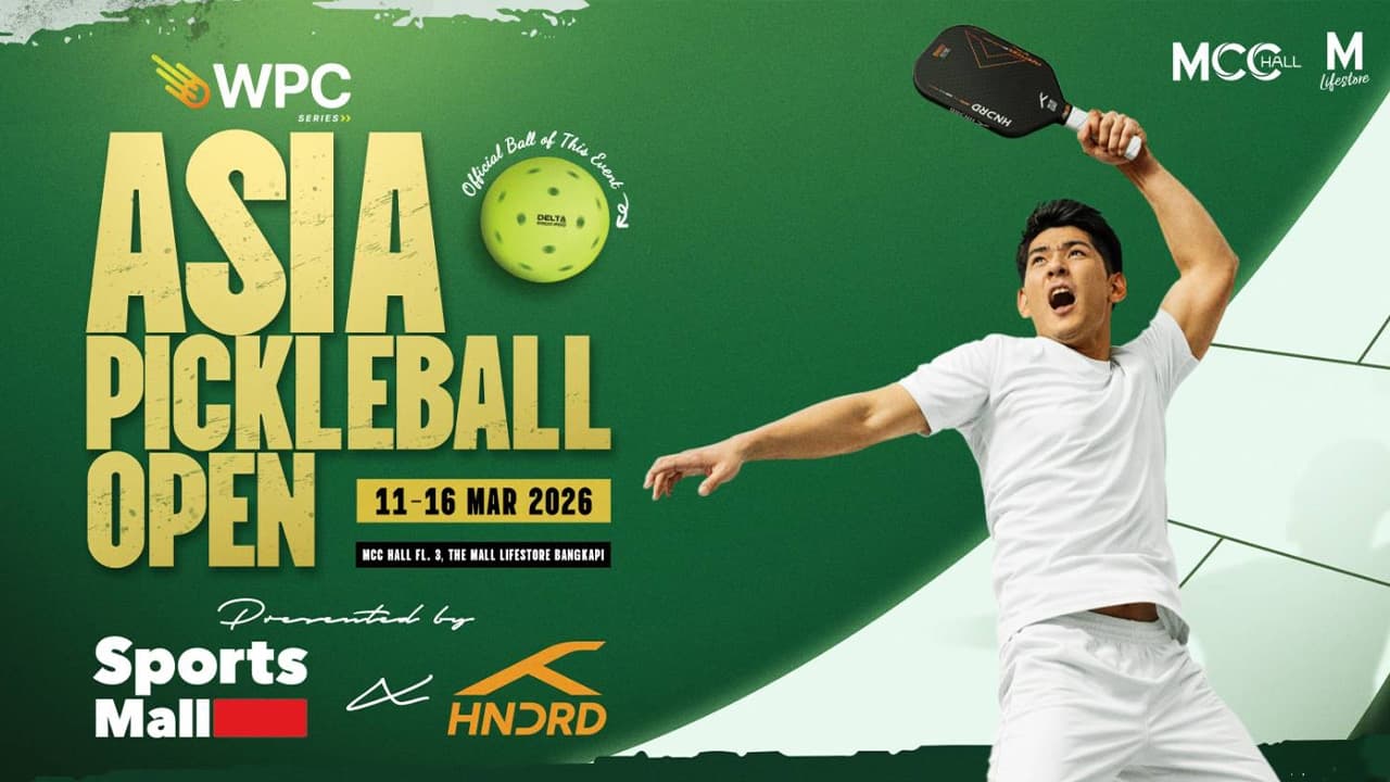 Thairath Sport to Broadcast WPC Asia Pickleball Open in Bangkok March 11-16