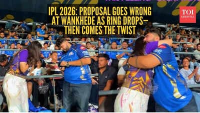 Viral IPL Proposal at Wankhede: Fan Drops Engagement Ring Mid-Kneel — Crowd Helps Recover It