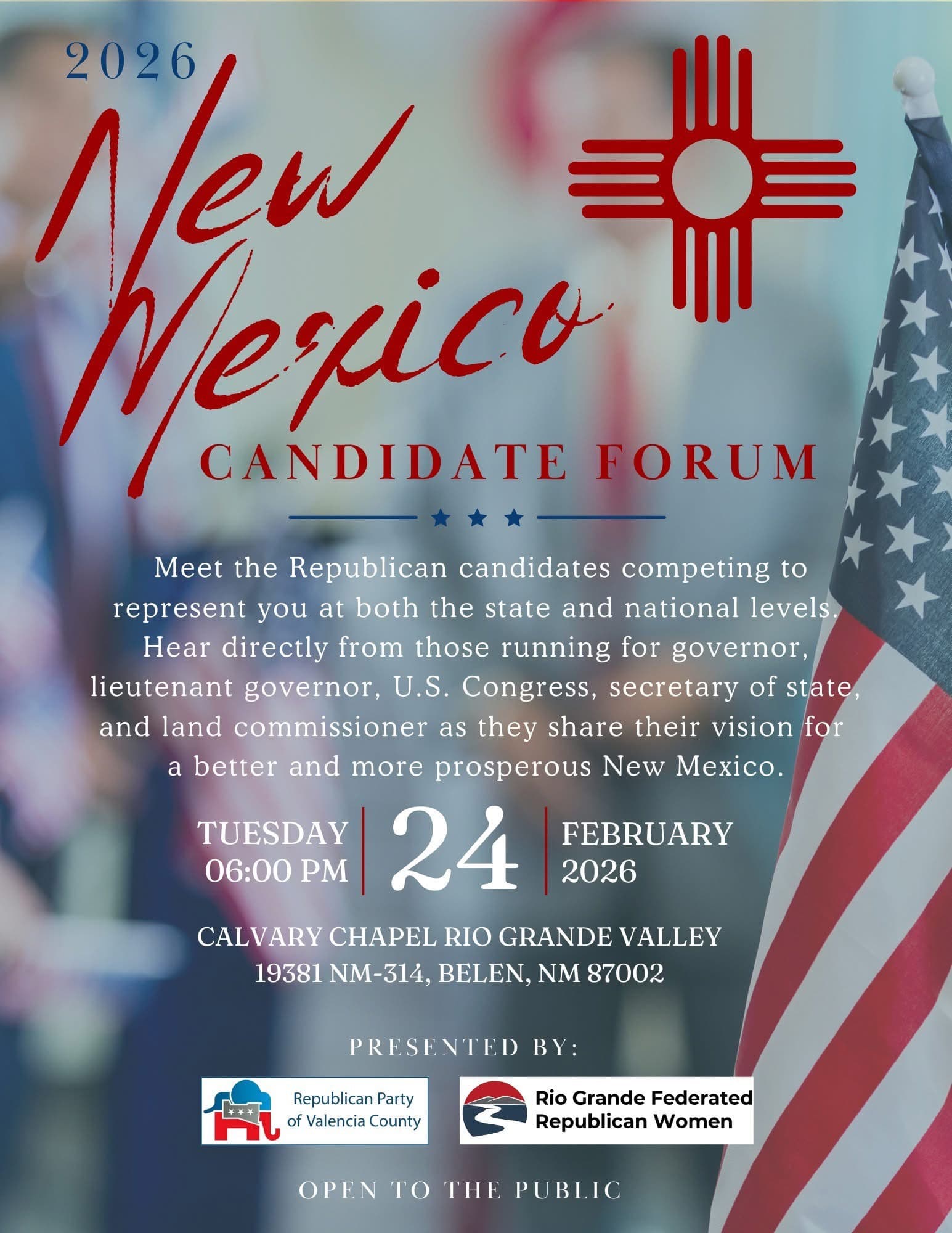 Valencia County voters attend multiple candidate forums; GOP forum Feb. 24