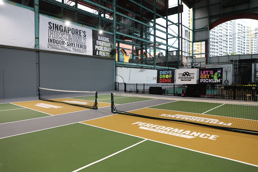 ARK Sports Village Opens Under Flyover, Offering Sheltered Community Pickleball Courts