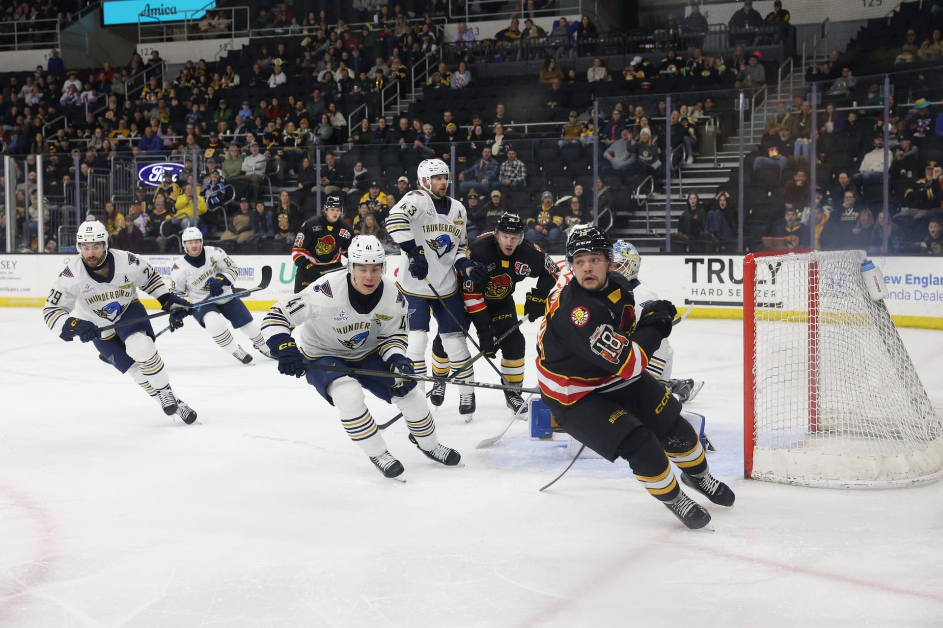 Springfield Thunderbirds Stage Late Comeback, Stun Providence Bruins 4-3