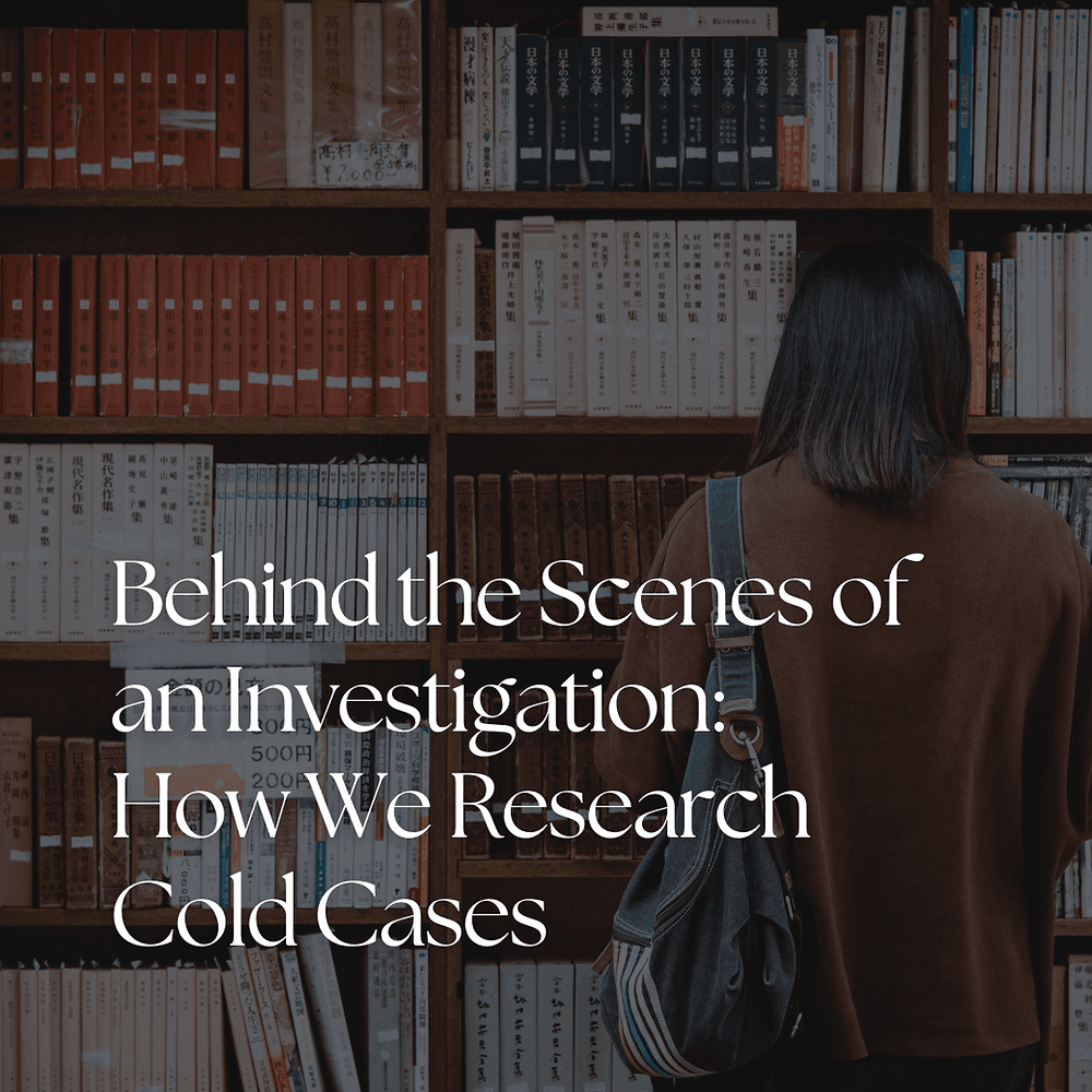 How Hobby Researchers Can Ethically Assist Cold Case and Missing Person Investigations
