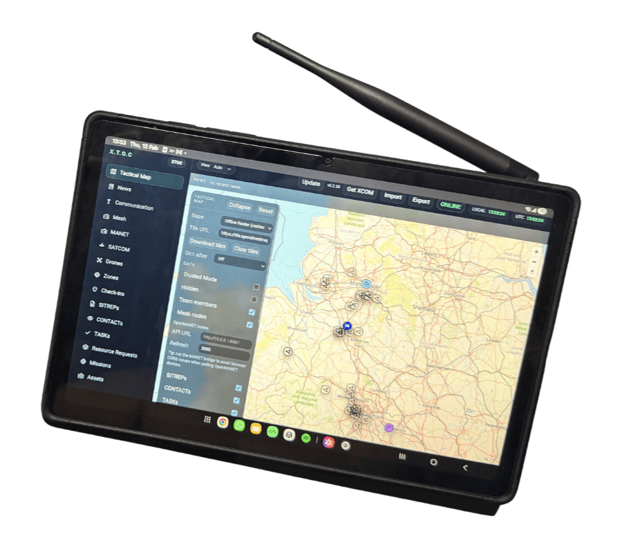 MKME Lab turns XTOC into wrist-controlled off-grid war room with Meshtastic