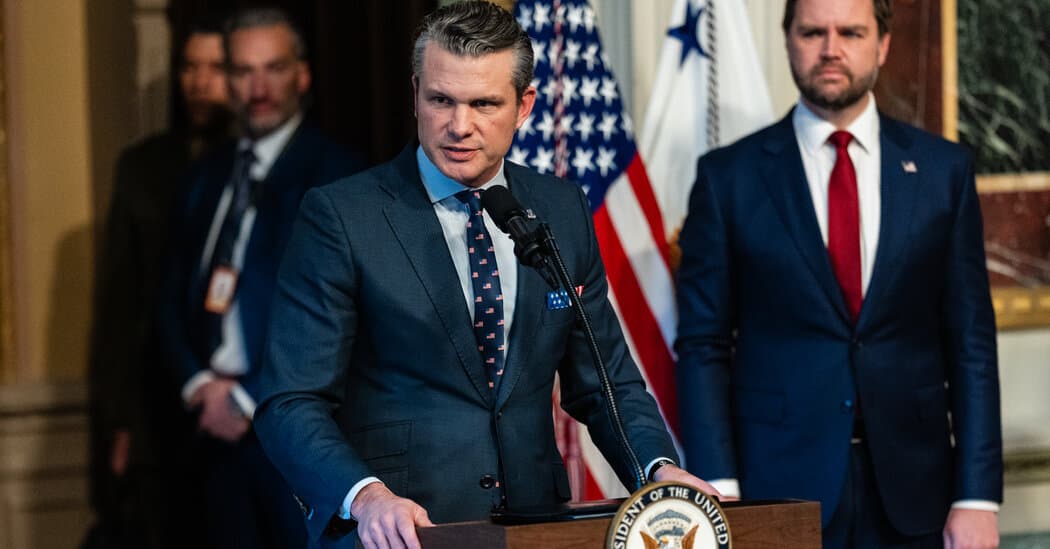 Hegseth Tells Military Leaders “We’re Ending the War on Warriors,” Signals Policy Shift