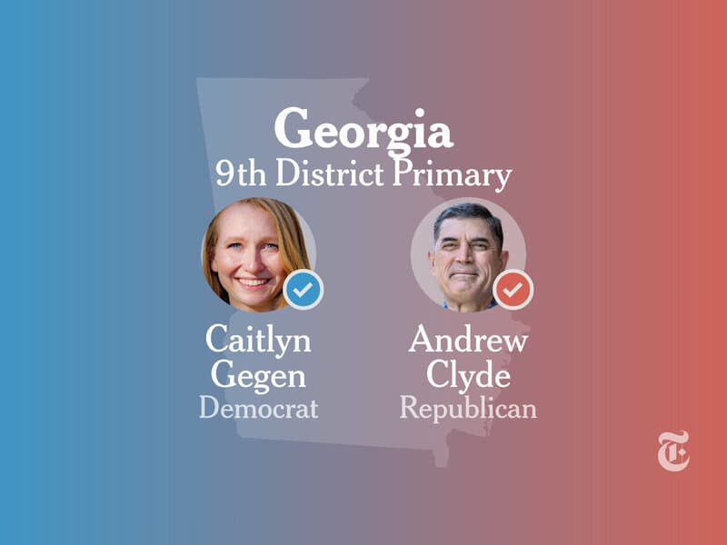 Caitlyn Gegen wins Democratic nomination for Georgia's 9th District