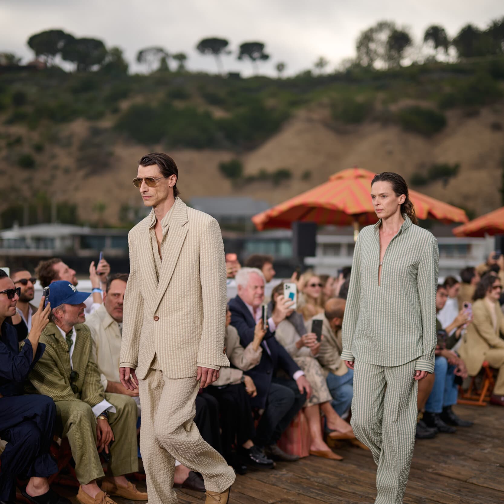 Zegna’s Malibu show pairs soft tailoring with made-to-measure luxury