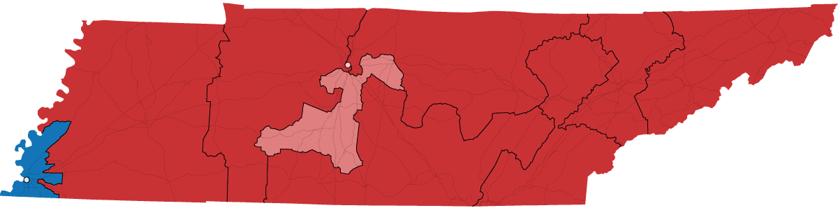 Tennessee Republicans approve middecade redistricting to target Memphis seat