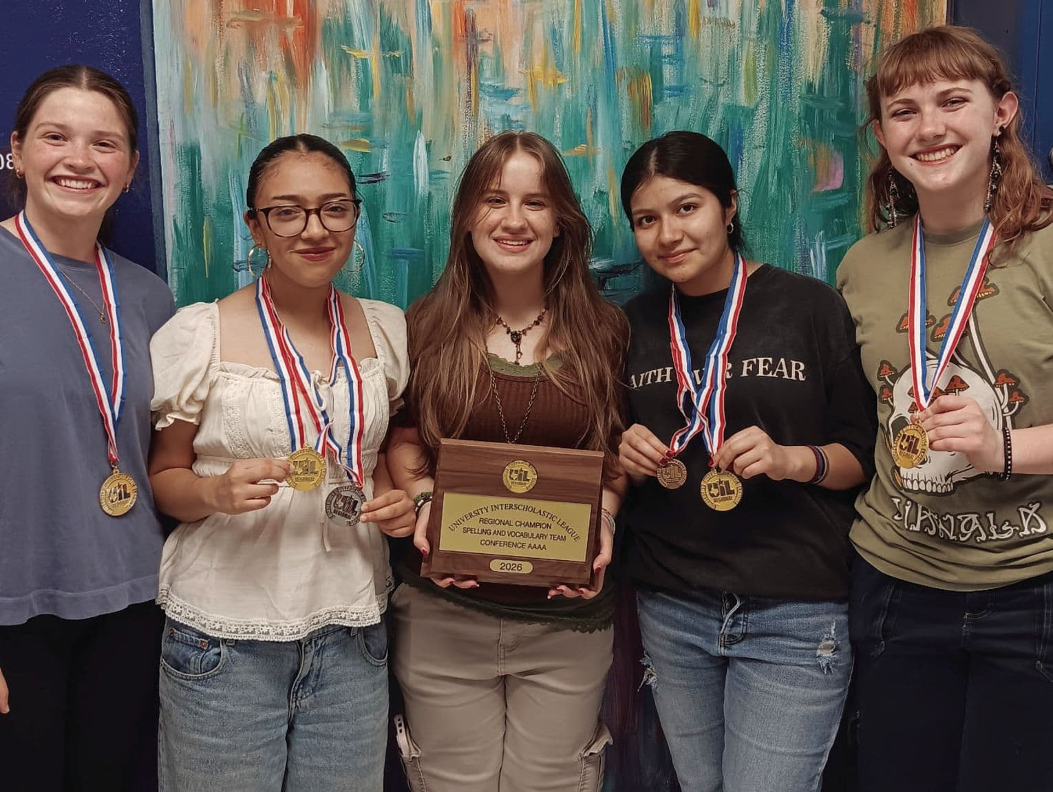 Evant High sends 14 students to UIL competition at Blinn College