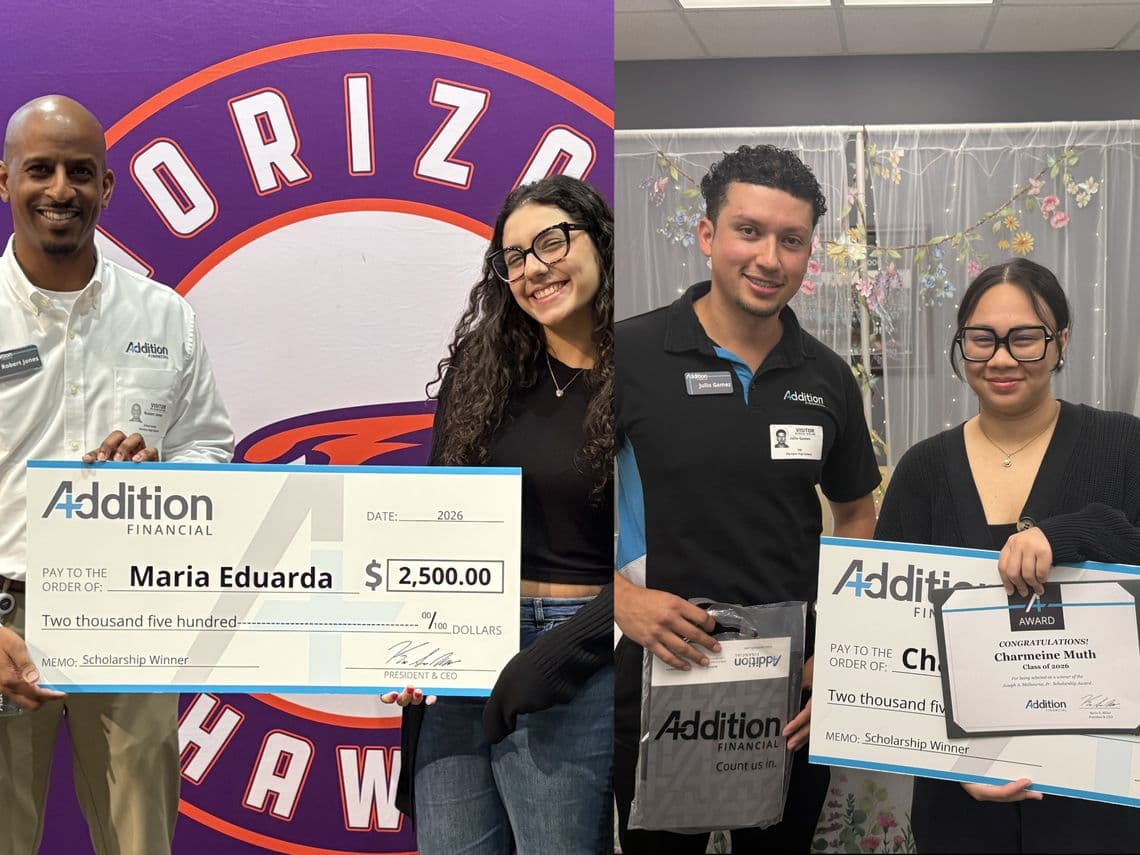 Addition Financial Foundation expands scholarships, awards 4 Seminole County students