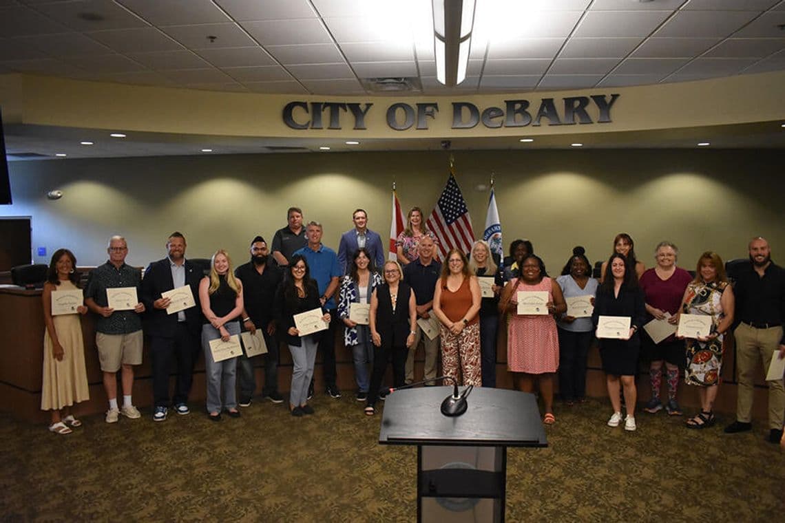 DeBary Citizens Academy graduates seventh class, builds civic engagement