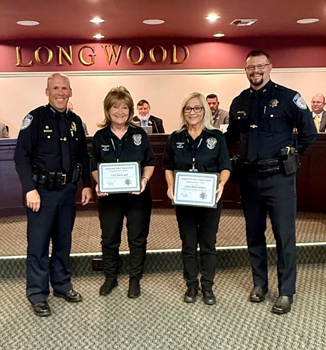 Longwood honors patrol volunteers who helped find wandering child