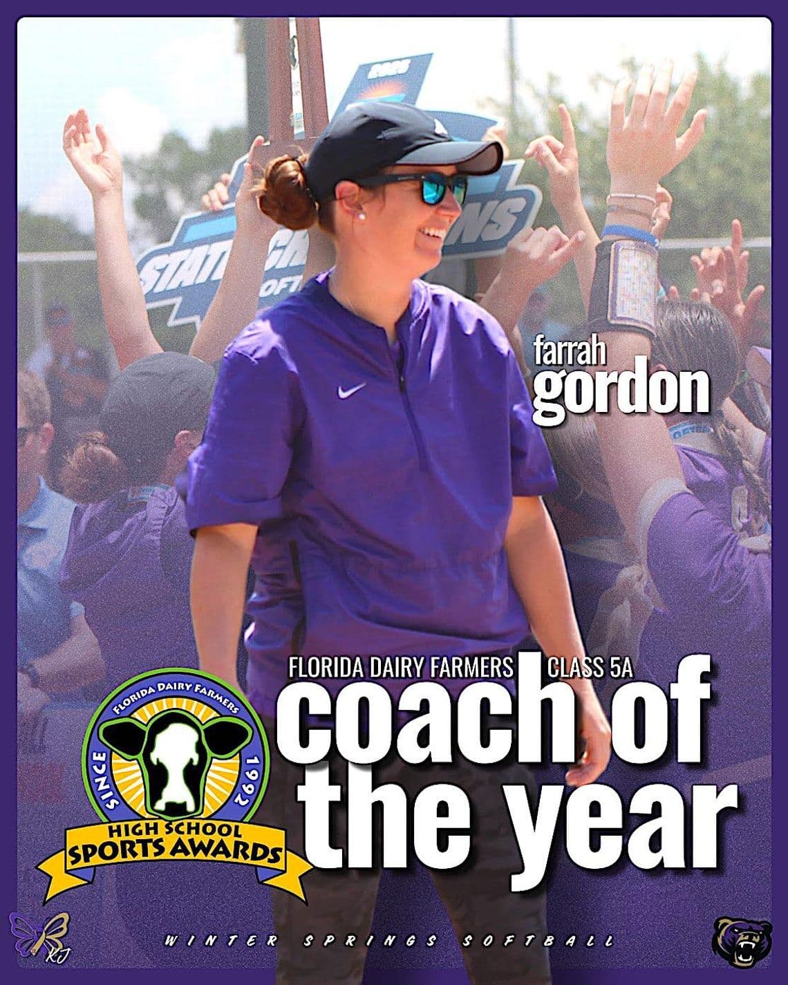Winter Springs, Hagerty sweep state softball coach and player honors