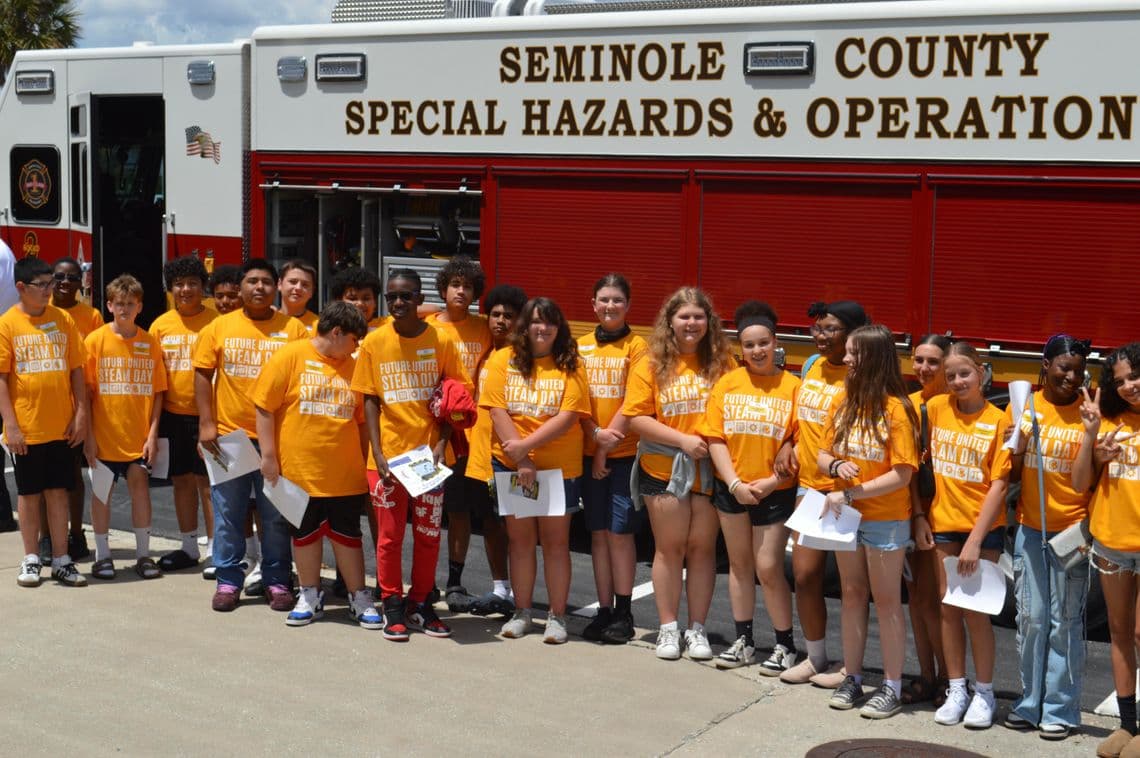 300 Seminole County students explore STEAM careers at Sanford campus