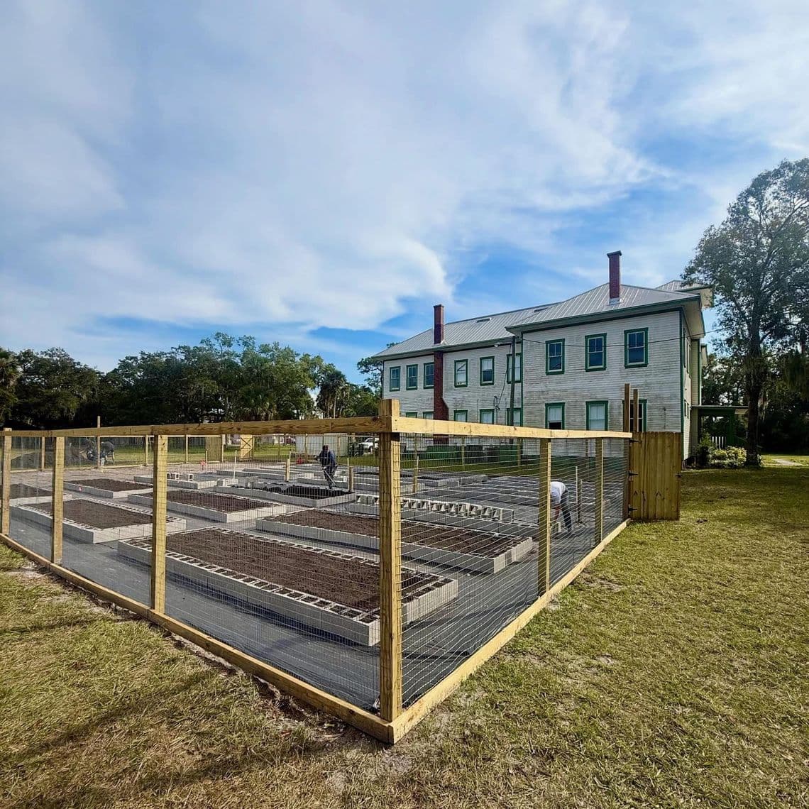 Volunteers Complete Major Build Out at Georgetown Community Garden