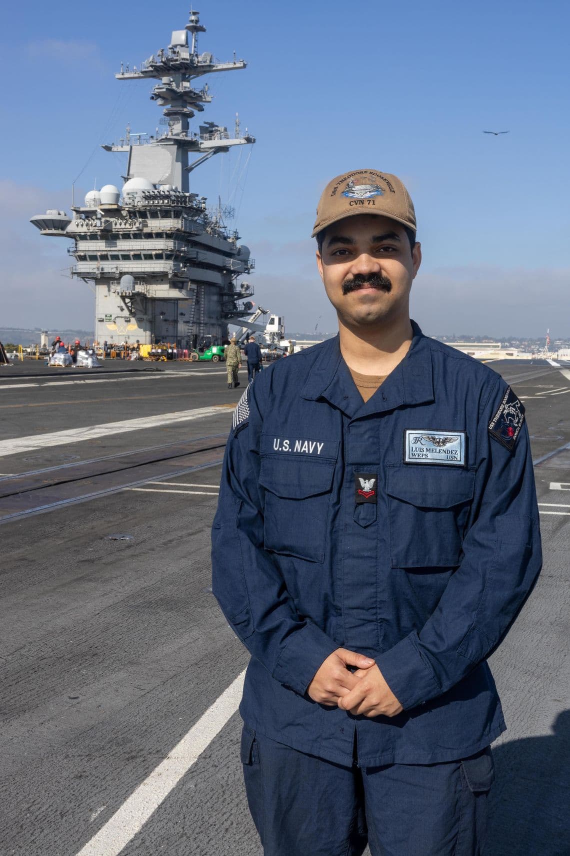 Oviedo native serves aboard aircraft carrier USS Theodore Roosevelt