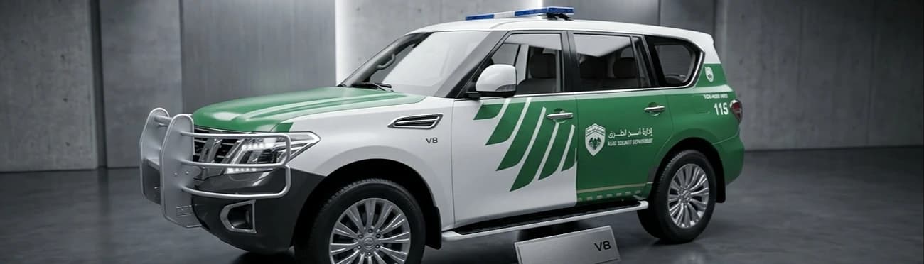 Syrian Public Security Nissan Patrol mod adds regional police realism to GTA V