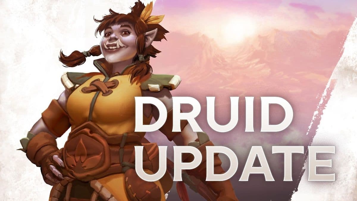 Demeo x Dungeons & Dragons Battlemarked adds druid orc hero Gruda Razortusk
