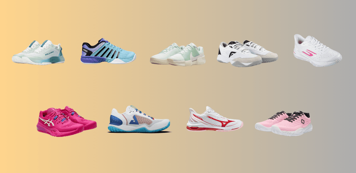 Women’s Pickleball Shoes Face Off, Nine Top Pairs Tested for Performance