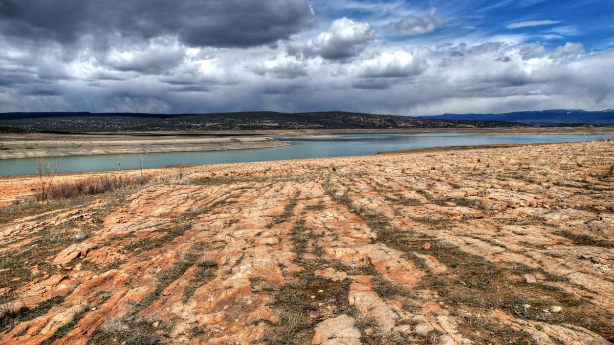 Rio Grande gauge near White Rock hits record low during runoff season