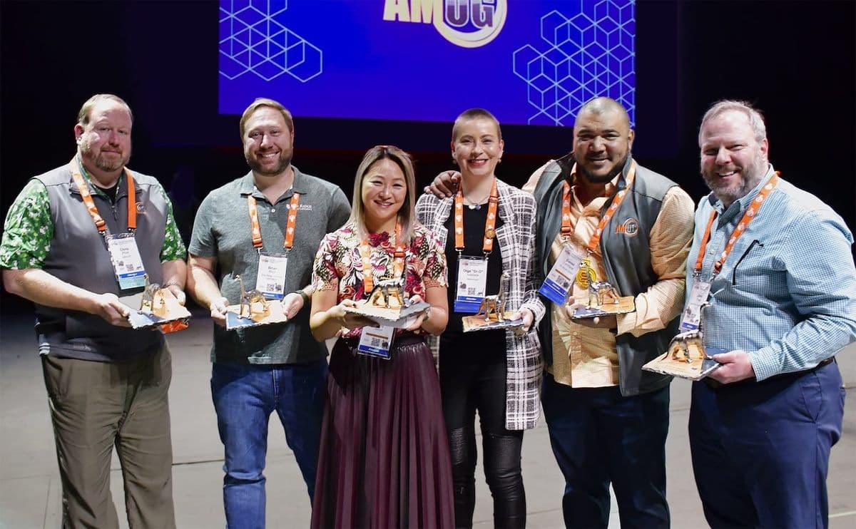 AMUG honors six additive manufacturing leaders with 2026 DINO awards