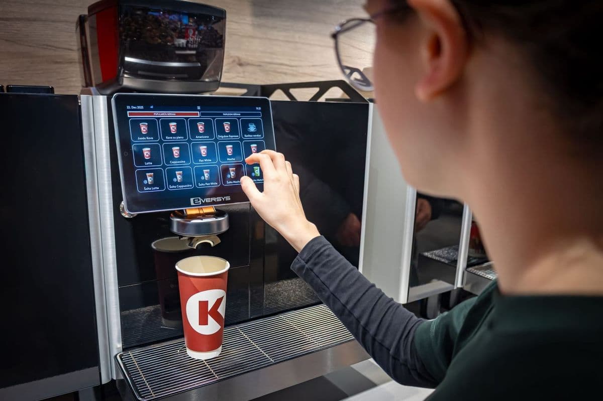 Circle K invests millions in premium coffee machines across the Baltics