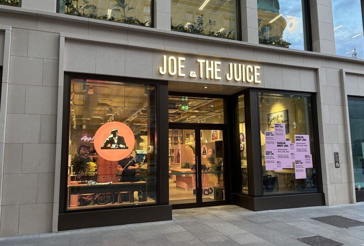Joe & The Juice opens first store in Ireland, continues European expansion