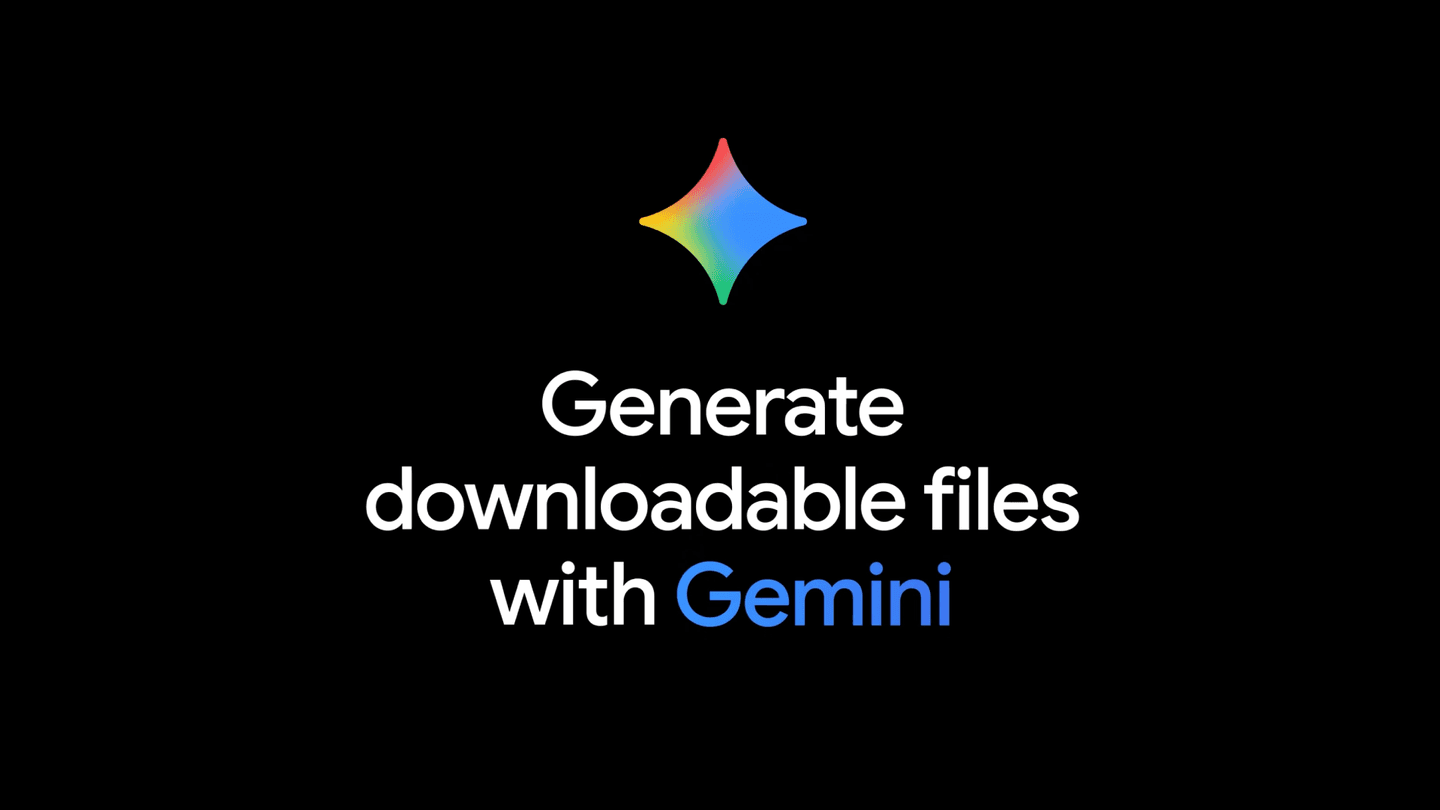 Google Workspace Gemini now turns prompts into ready-to-share files