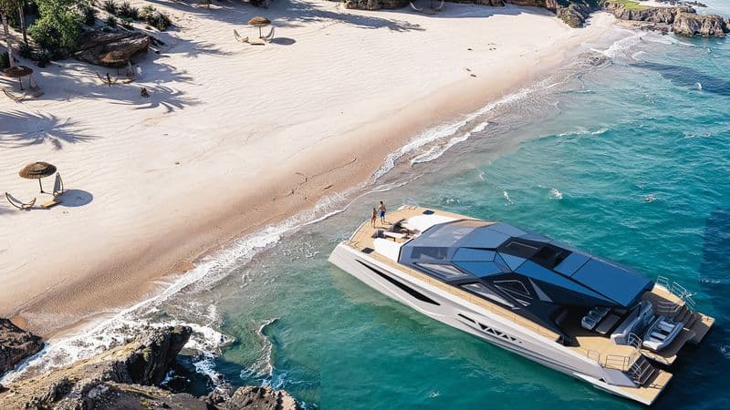 Latitude Yachts Opens Orders for LANIAKEA 88 Carbon Fiber Catamaran
