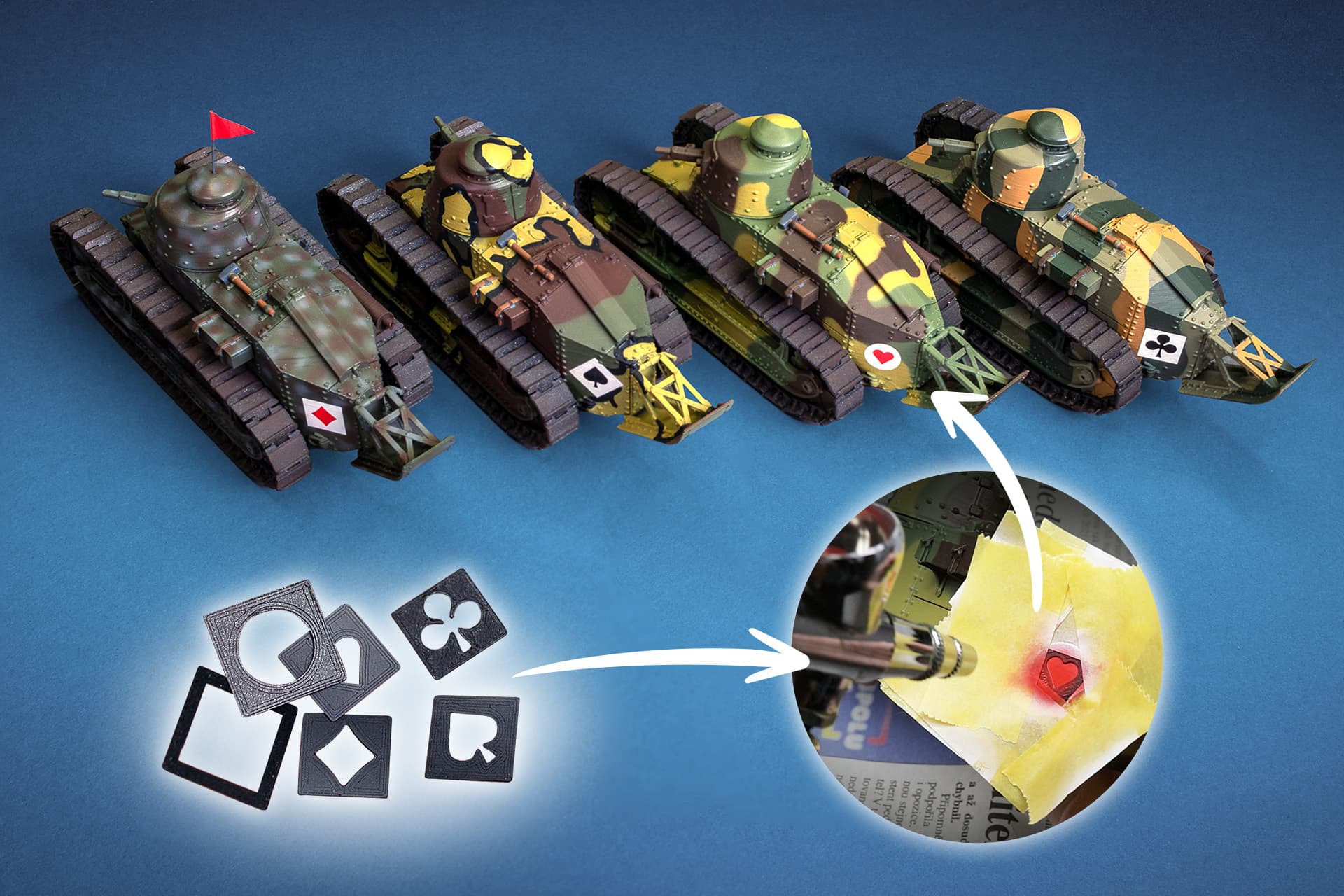 Prusa shows how 3D-printed stencils can level up miniature painting
