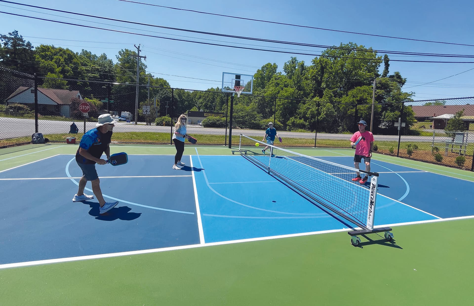 Ridgeway opens multi-sport facility, pickleball courts see immediate play