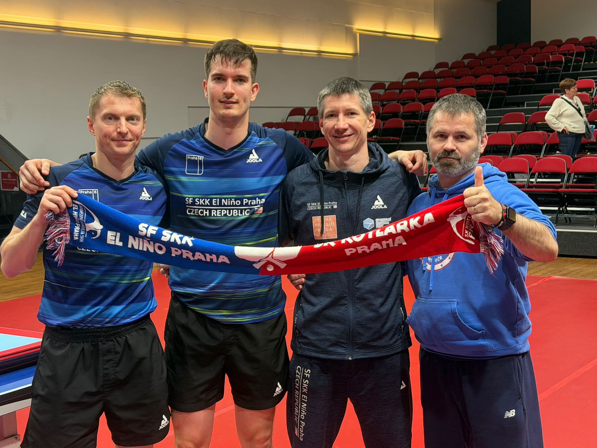 El Nino Praha take 3-1 lead at Roskilde in Europe Cup semi-final