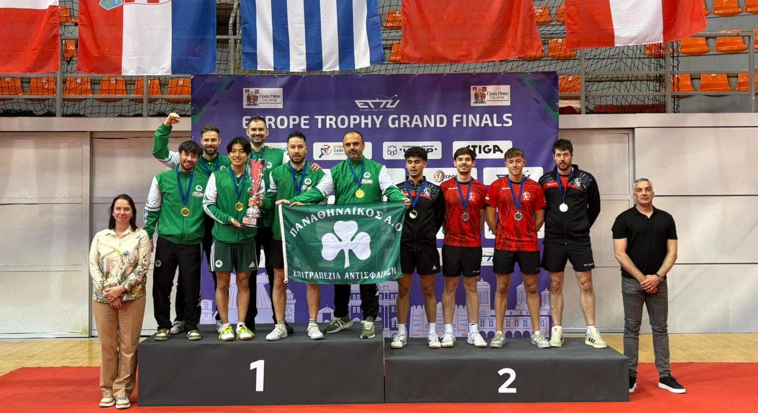 Panathinaikos win Europe Trophy final, sweep CTT Olot 3-0 in Niš