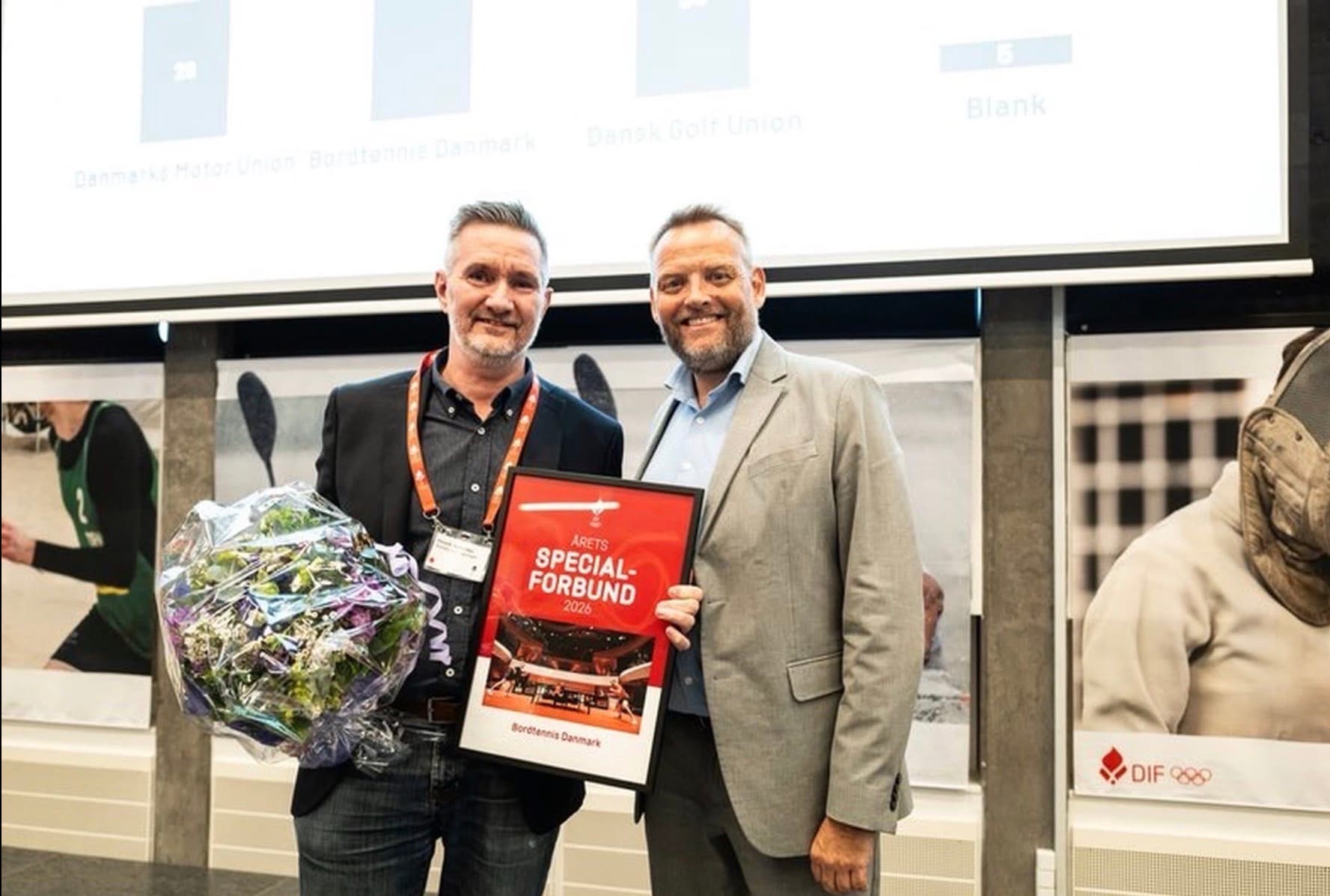 Table Tennis Denmark named sports association of the year in Denmark