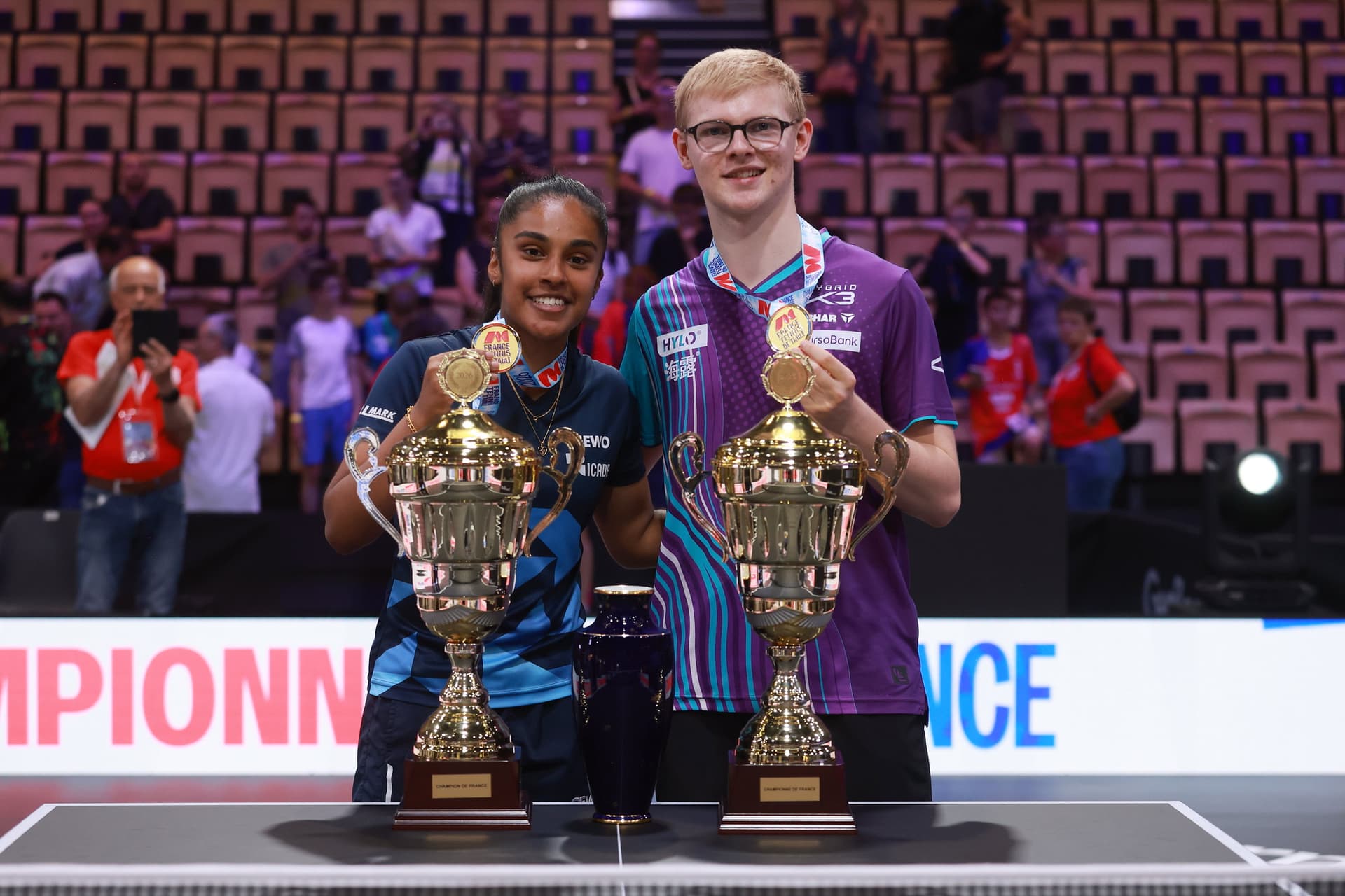 Pavade and Alexis Lebrun reclaim French national singles titles in Laval