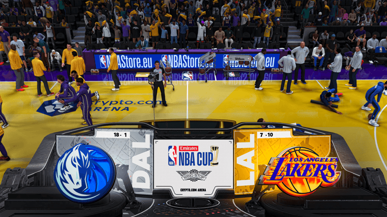 NBA 2K26 mod adds realistic Amazon scoreboard with team colors