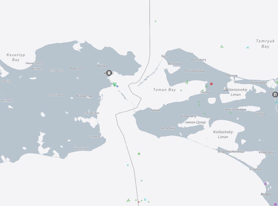 Ukrainian drone strikes force Russia to suspend Sea of Azov shipping