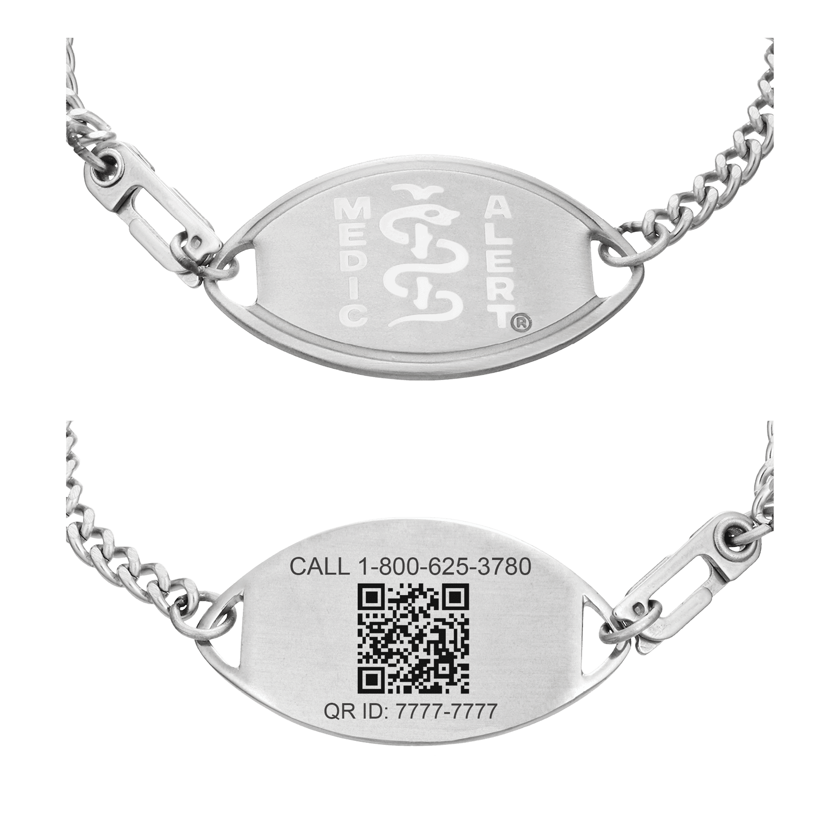 Medical ID jewelry blends engraved style with QR-code health data