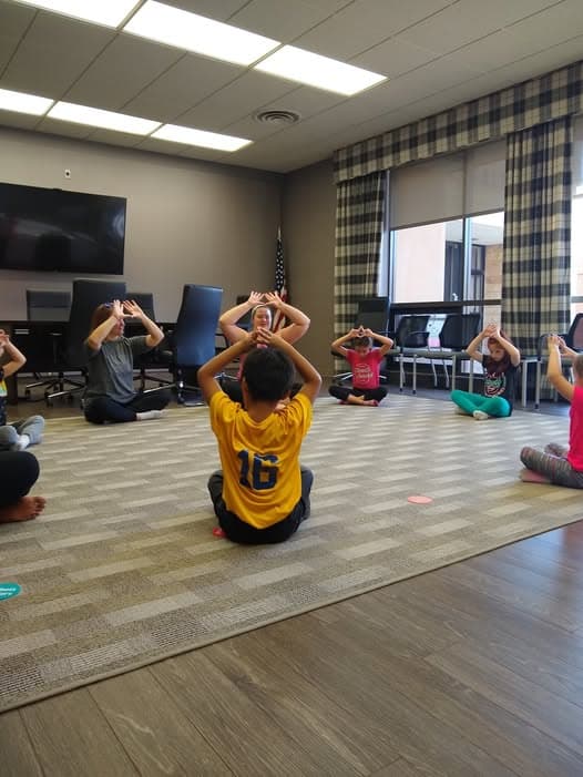 Storm Lake Library Hosts Kids Yoga and Mindfulness Session