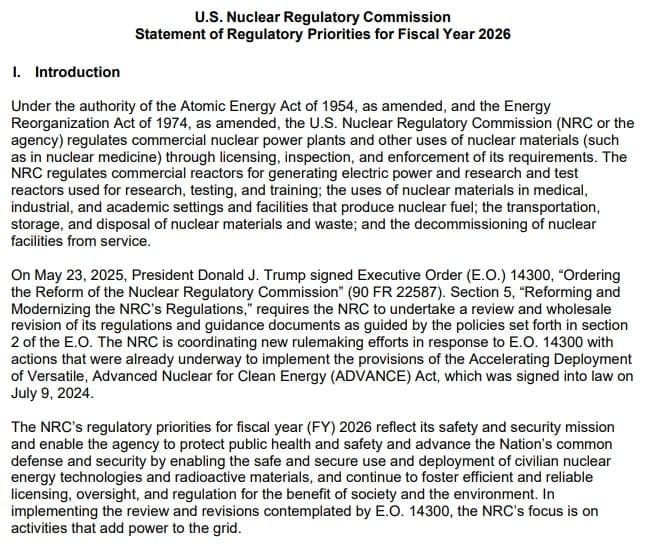 NRC reviews Indiana bid to become 41st Agreement State
