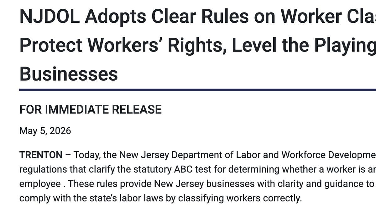 New Jersey ABC test rules could reshape Home Depot contractor use